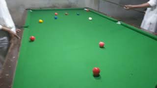 First Snooker Game Play After Changing Cloth [upl. by Pattison]