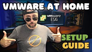 ESXi Bare Metal Setup Guide  VMware at Home [upl. by Scuram199]