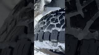 Snow testing my new Toyo Open Country AT3 tires [upl. by Niarbo]