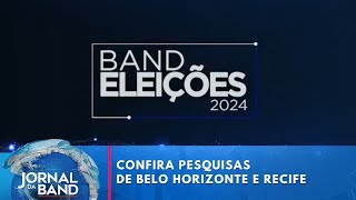 Quaest divulga pesquisa de intenção de voto em BH e Recife [upl. by Didi500]