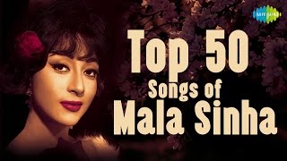 Top 50 Songs Of Mala Sinha माला सिन्हा के 50 हिट गाने  HD Songs  One Stop Jukebox [upl. by Nachison]