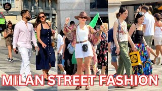 Italian Street Style 2024 Fashion Trends amp Outfit Inspiration in July [upl. by Asillam464]