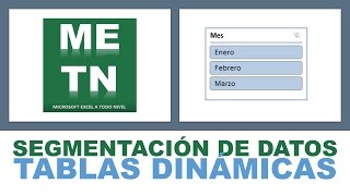 Segmentación de datos en Tablas dinamicas [upl. by Yornoc]