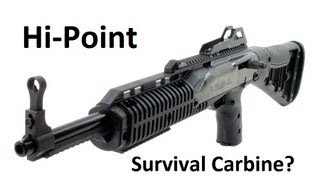 HiPoint Carbine  budget survival rifle [upl. by Kipper]