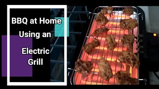 Best Electric Barbecue Grill  How to BBQ at Home Using an Electric Grill [upl. by Suirradal]