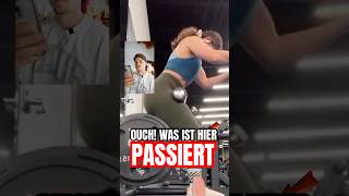 Was ist hier passiert  Teil 12 gym injury gymworkout fitness [upl. by Netsruk]