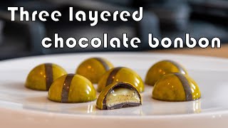 3 layered chocolate bonbon [upl. by Dare345]