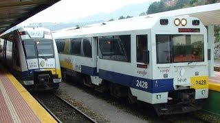 Touring Northern Spain by Rail  Santander to Casar de Periedo [upl. by Ransom]