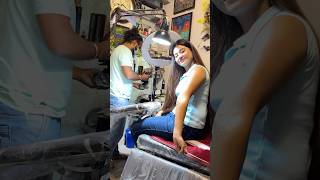 1st time tattoo koralam 😍❤️minivlog bengalivlog [upl. by Stavro253]