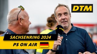 PS on Air  Sachsenring  DTM 2024 [upl. by Ecnatsnok530]