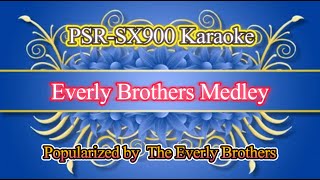 Everly Brothers Medley  The Everly Brothers Video Karaoke [upl. by Sonya]