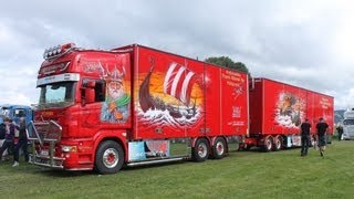 SCANIA R500 V8 AIRBRUSH TRUCK VALKONEN TRUCKING LOUD PIPE [upl. by Anaoy127]