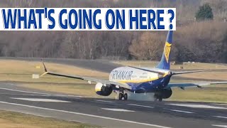 What happened here  RYANAIR 737 MAX 8200 Birmingham Airport  BHX [upl. by Anahcra520]