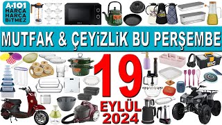 A101 PRATİK MUTFAK VE ÇEYİZLİK BU PERŞEMBE  A101 CAM PLASTİK MUTFAK ÜRÜNLERİ  A101 19 EYLÜL 2024 [upl. by Rosenquist661]