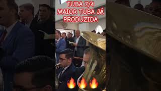 CCB CABREÚVA 25022024  A MAIOR TUBA DO BRASIL 74 🔥❤️ anaga Tubista [upl. by Adaynek118]