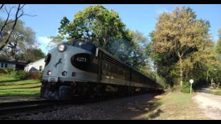 NS OCS Eastbound Belleville Illinois 4 October 2016 [upl. by Ahsimin]