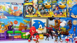 Sonic The Hedgehog Toys Unboxing Review  Car Race [upl. by Kurzawa379]