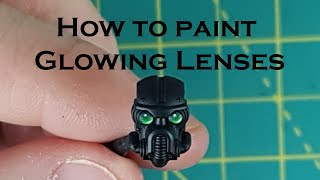 Painttech 26  Glowing Lenses  Warhammer 40k Eyes [upl. by Nazar]