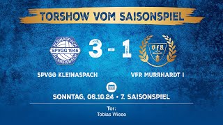 Tore  SPVGG Kleinaspach  VfR Murrhardt I Saisonspiel  061024 [upl. by Yhtommit256]