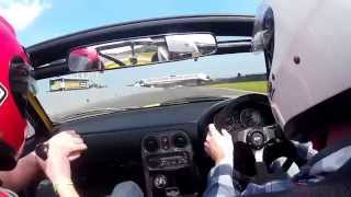 mx5 turbo knockhill [upl. by Nirot34]