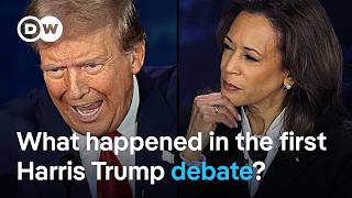 Harris Trump debate analysis What are the key takeaways  DW News [upl. by Yboc]