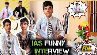 IAS FUNNY INTERVIEW । THE SECRET FUN। COMEDY VIDEO [upl. by Nyvrem]