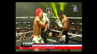 Buakaw Por Pramuk vs Tomoyuki Nishikawa  Thai Fight 2012  HD [upl. by Renaud659]