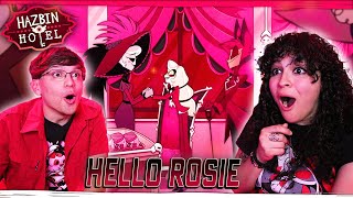 WOW • LESBIAN REACTS – HAZBIN HOTEL – 1x07 quotHELLO ROSIE” • [upl. by Iras144]