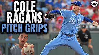 Cole Ragans  Pitch Grips mlb [upl. by Anialam442]