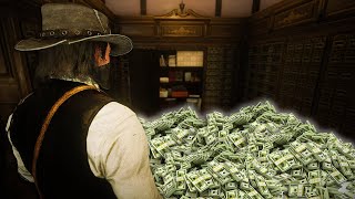 How Much Money Can You Make From Robbing Every Bank In Red Dead Redemption 2 [upl. by Semyaj388]