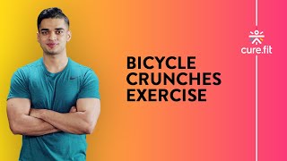 Bicycle Crunches by Cult Fit  Crunches Variation  Ab Workout  Cult Fit  CureFit [upl. by Maximo]