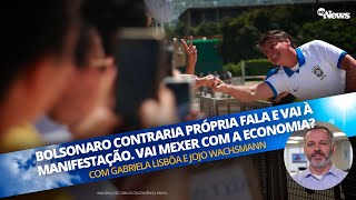 BOLSONARO CONTRARIA PRÓPRIA FALA E VAI À MANIFESTAÇÃO E FED CORTA JUROS MAIS UMA VEZ [upl. by Inor]