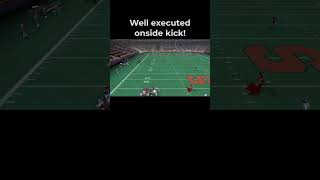 Well Executed Onside Kick  NCAA Football 06 [upl. by Ponce]