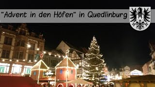 Advent in den Höfen QuedlinburgHarz [upl. by Aseuqram140]