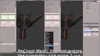 Oscurart Tools 30  Mesh Tools [upl. by Einnil]