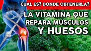 La Vitamina que REPARA tu cuerpo  Donde encontrarla [upl. by Rosalynd]