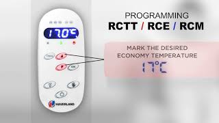 How to program thermal emitters Haverland RCTT RCE RCM [upl. by Oirasan]