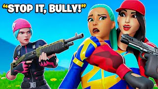 I Met MY GIRLFRIENDS BULLY fortnite [upl. by Weber]