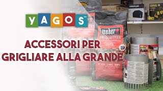 Accessori barbecue per grigliate su bbq a gas e carbone  Yagosit [upl. by Scarrow]