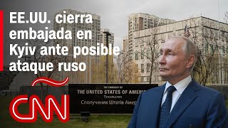 Resumen de la guerra Ucrania  Rusia EEUU cierra embajada en Kyiv ante posible ataque aéreo ruso [upl. by Emmett]