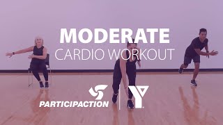 Moderate Intensity Cardio Workout with ParticipACTION [upl. by Aihsenor]