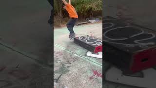 Back crook at pleasureland skateboarding crook shorts sk8 [upl. by Crispas363]