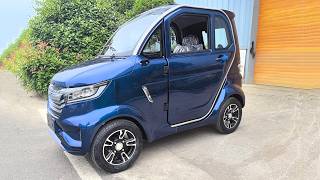 Q7 China Cheap Mini Electric Car 2 Door with Air Conditioning [upl. by Herbert]