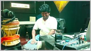 ISHAAN DEV  PLAYING CHENDA IN ROLAND HANDSONIC HPD 20 [upl. by Arikahs]