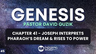 Joseph Interprets Pharaohs Dream amp Rises to Power – Genesis 41 [upl. by Annayehc]