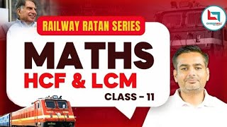 Railway Ratan Series  Railway Maths  LCM amp HCF  11  Square Root By Rakesh Yadav Sir [upl. by Asseret]