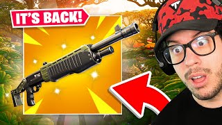 The PUMP SHOTGUN is BACK not clickbait [upl. by Phillida496]