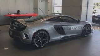 McLaren 675LT with Roof Scoop  Details Walkaround  570S Startup  P1 in Showroom [upl. by Gonzales]