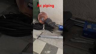 AC piping and fitting and repairing [upl. by Ikkir454]