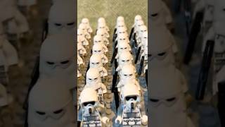 Lego Star Wars ✨ a battalion of Snowtroopers preparing to invade Hoth ✨ shorts lego starwars [upl. by Orrin241]